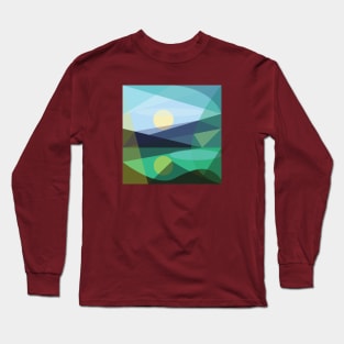 Geometric design pattern Long Sleeve T-Shirt